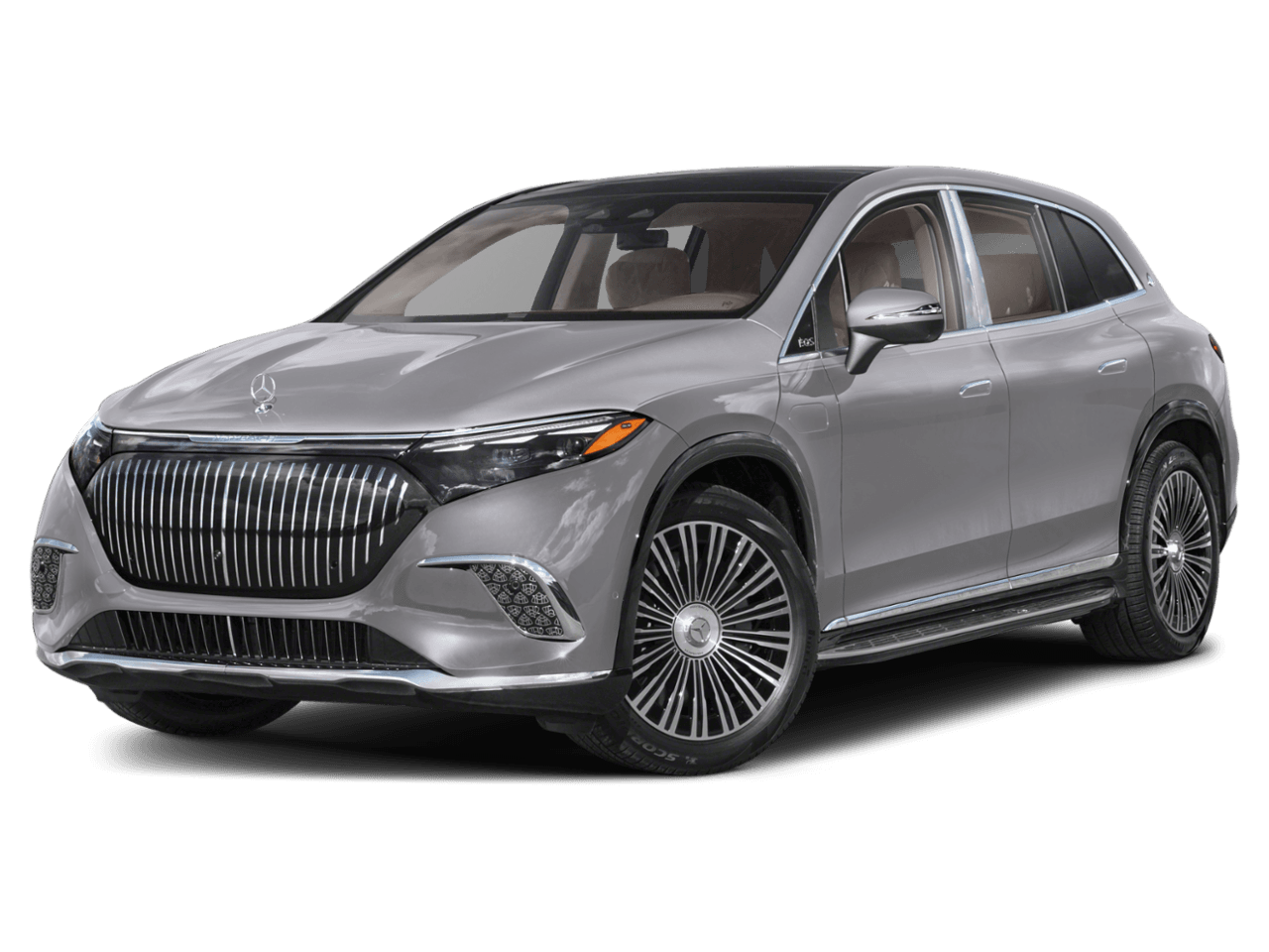2025 Mercedes-Benz EQS Maybach - Front 3/4, facing to the left