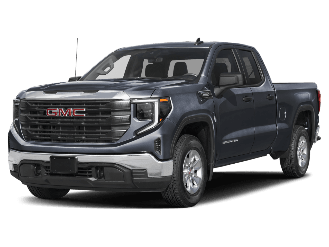 2025 GMC Sierra 1500 Elevation - Front 3/4, facing to the left
