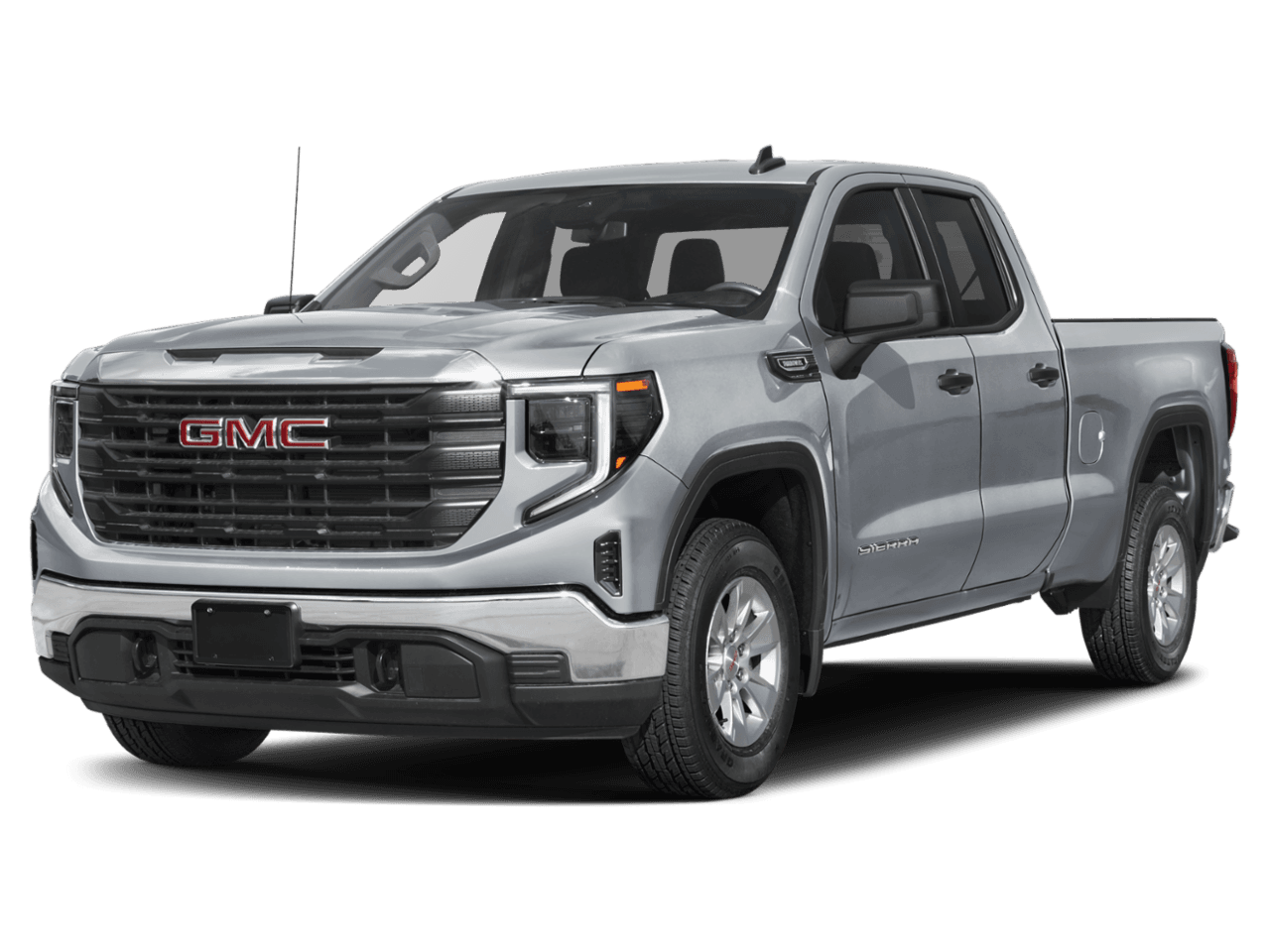 2025 GMC Sierra 1500 Elevation - Front 3/4, facing to the left