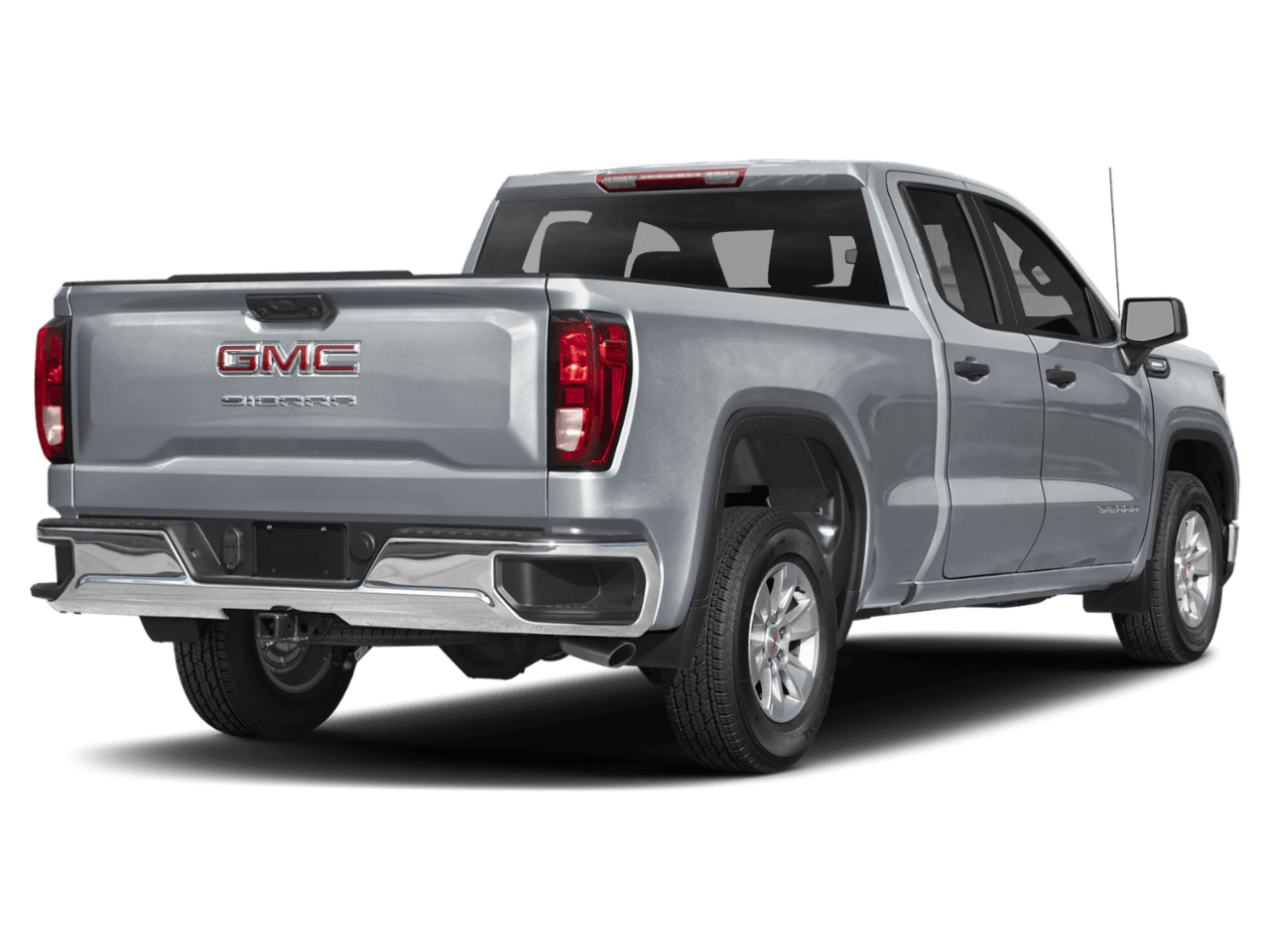 2025 GMC Sierra 1500 Elevation - Rear 3/4, facing to the right