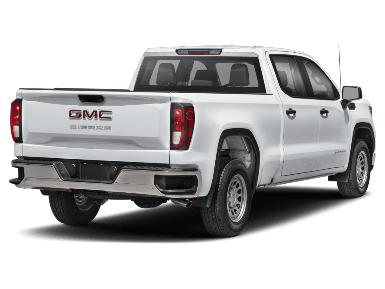 2025 GMC Sierra 1500 Pro - Rear 3/4, facing to the right