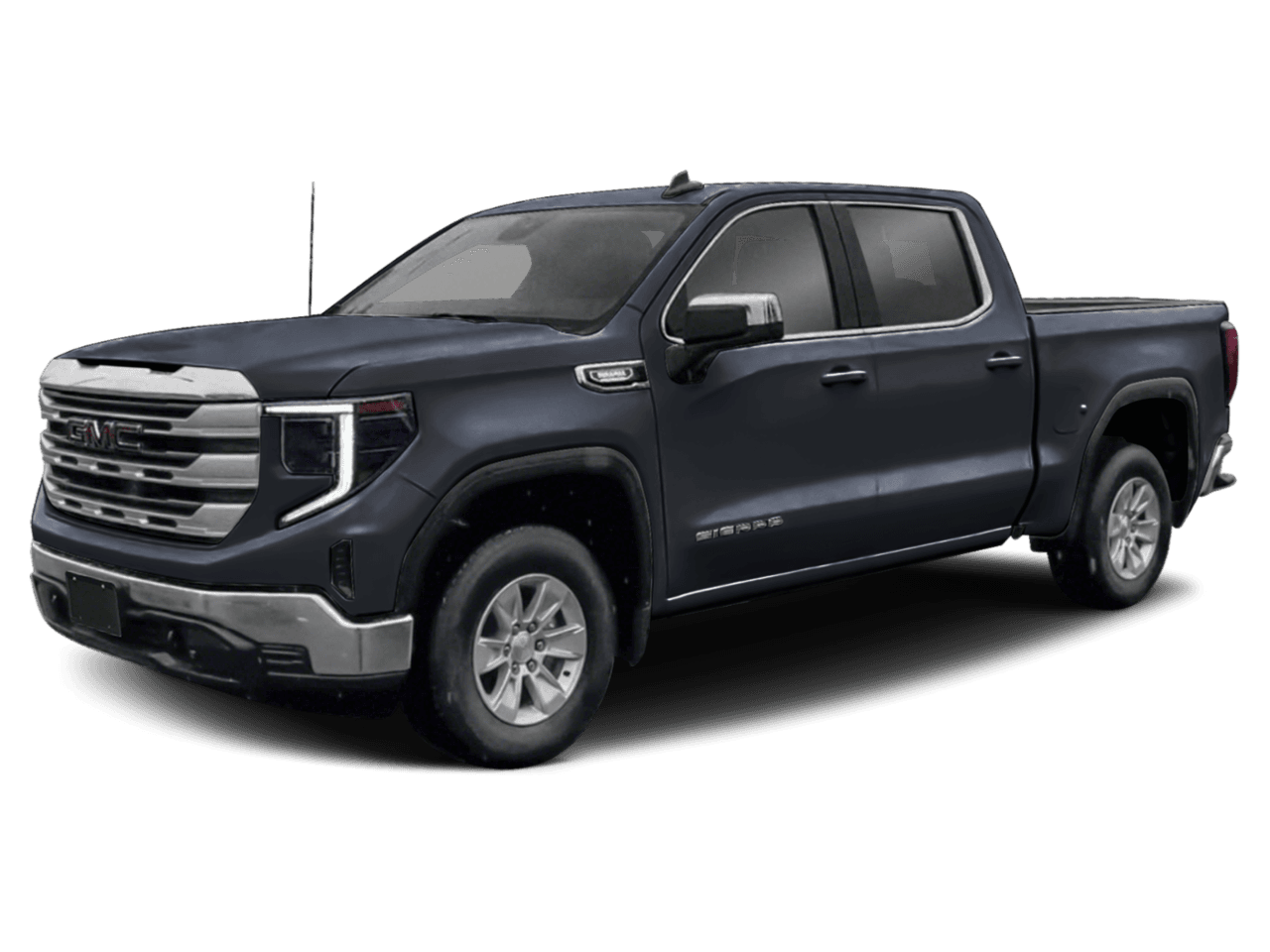 2025 GMC Sierra 1500 SLT - Front 3/4, facing to the left