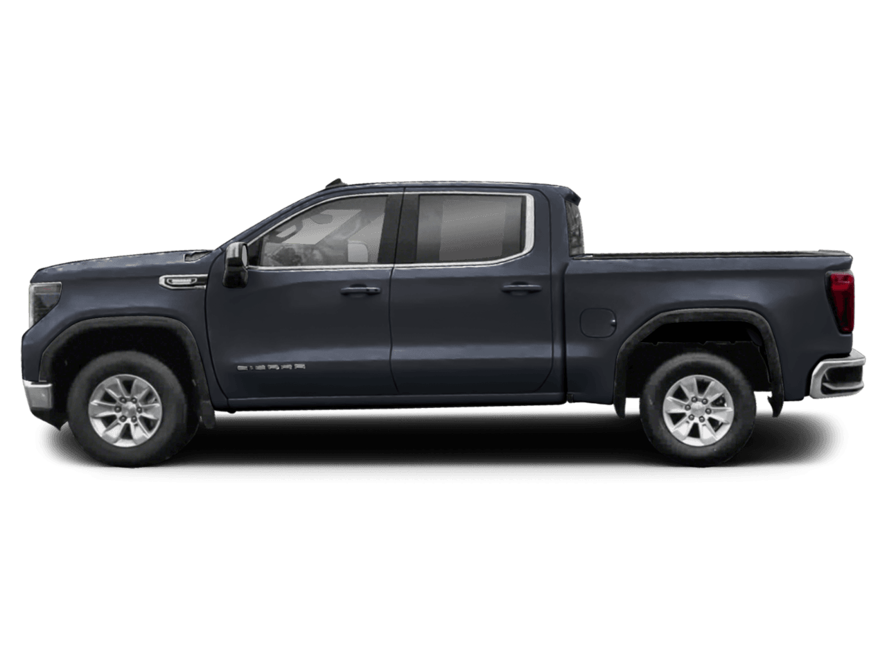 2025 GMC Sierra 1500 SLT - Profile, facing to the left