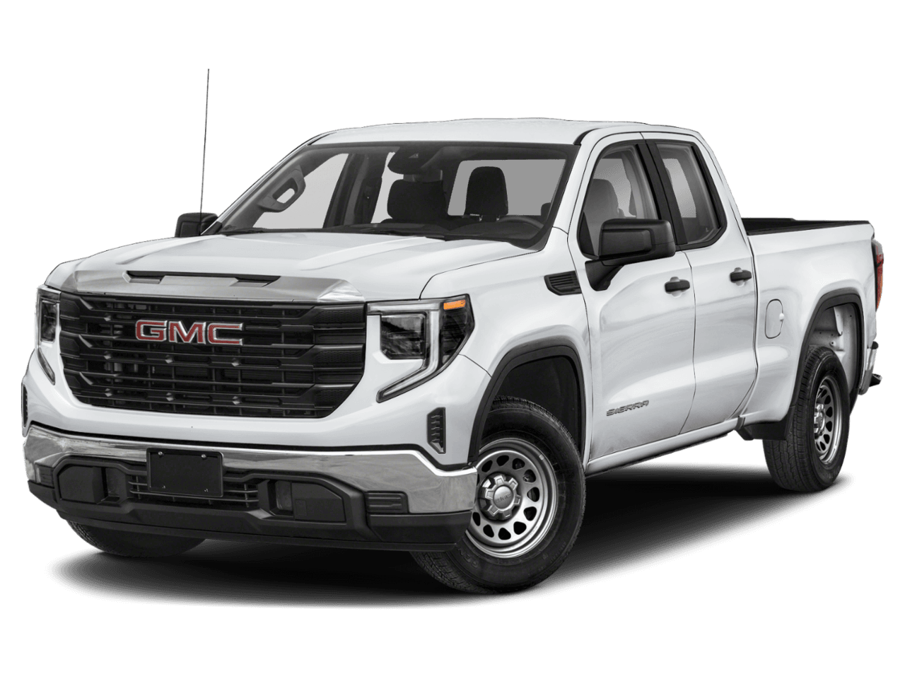 2025 GMC Sierra 1500 Elevation - Front 3/4, facing to the left