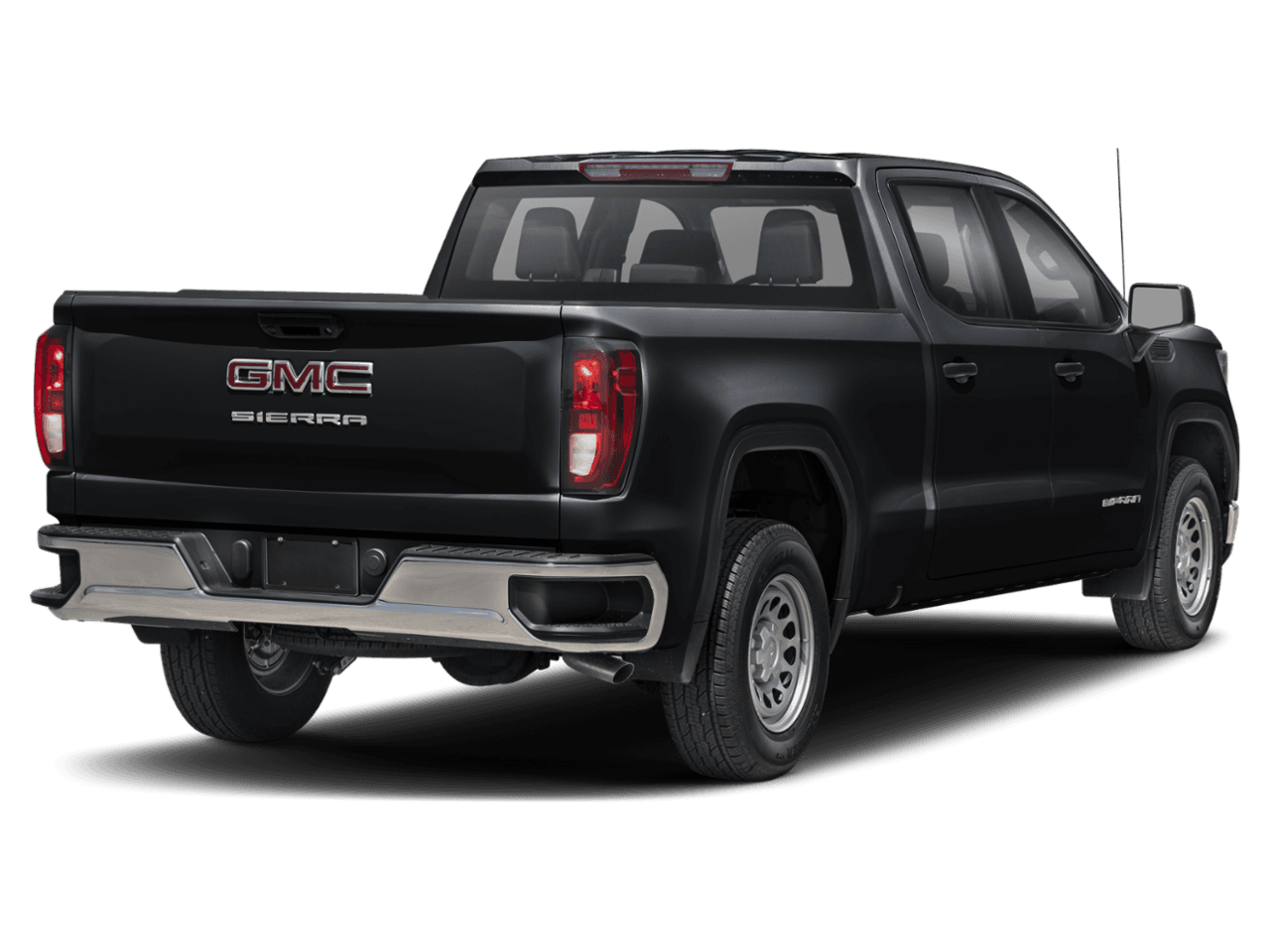 2025 GMC Sierra 1500 Pro - Rear 3/4, facing to the right