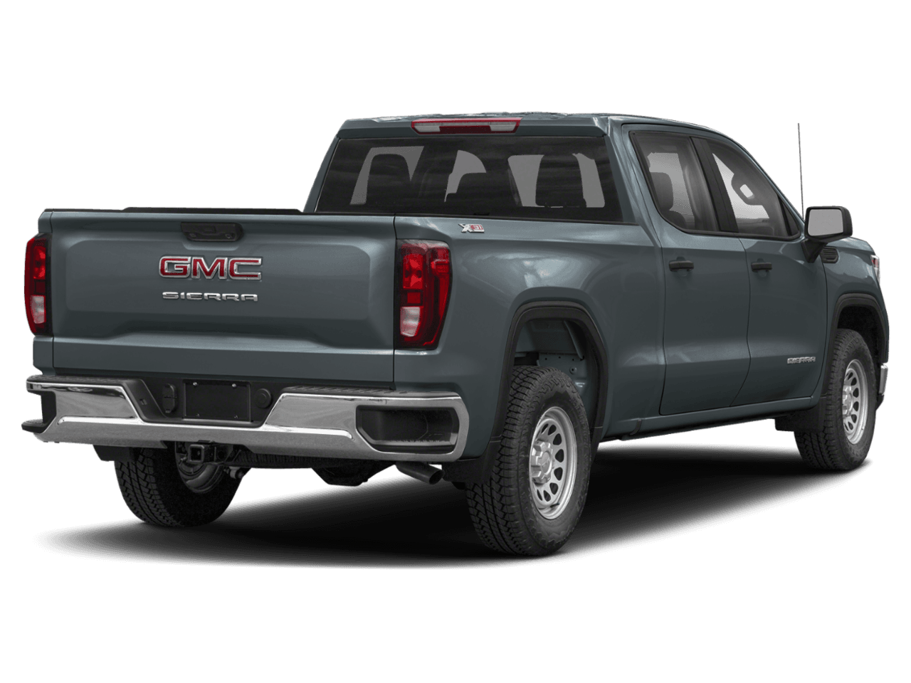 2025 GMC Sierra 1500 Pro - Rear 3/4, facing to the right