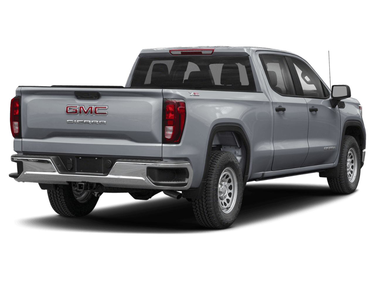 2025 GMC Sierra 1500 Pro - Rear 3/4, facing to the right