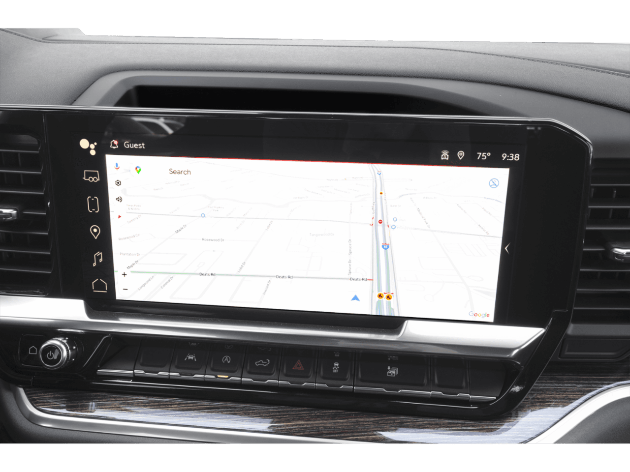 2025 GMC Sierra 1500 SLT - Interior Navigation System