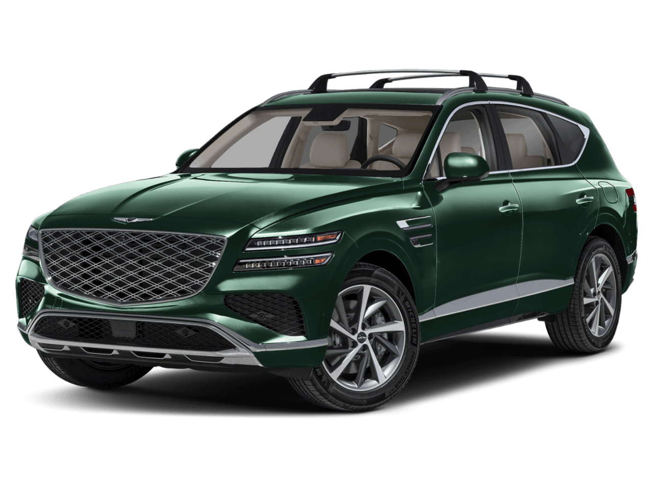 2025 Genesis GV80  - Front 3/4, facing to the left