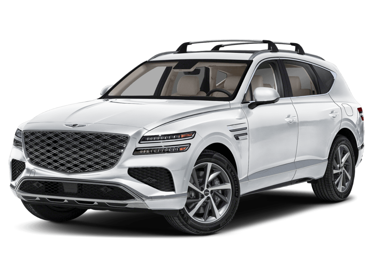 2025 Genesis GV80  - Front 3/4, facing to the left