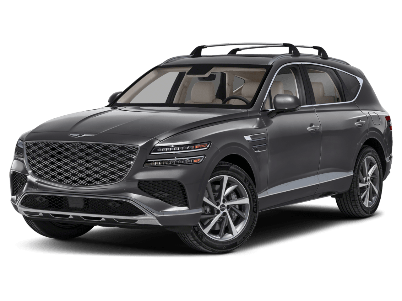 2025 Genesis GV80 Advanced - Front 3/4, facing to the left