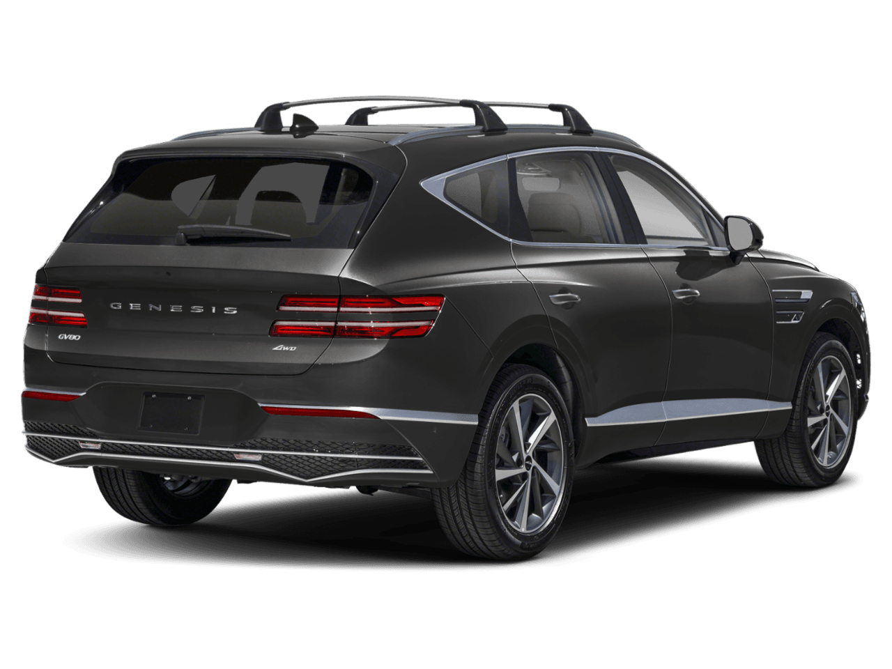 2025 Genesis GV80 Advanced - Rear 3/4, facing to the right