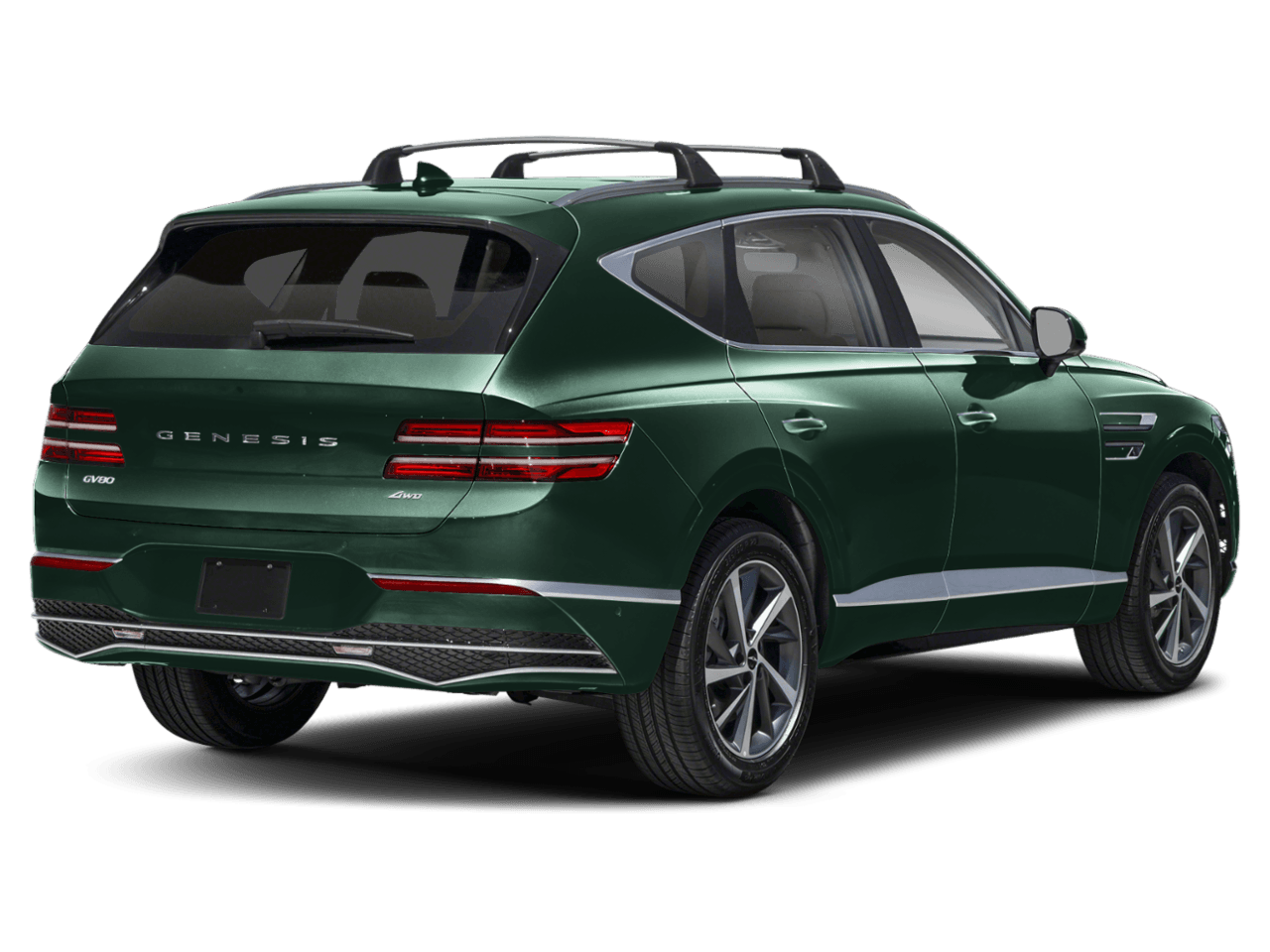 2025 Genesis GV80 Advanced - Rear 3/4, facing to the right