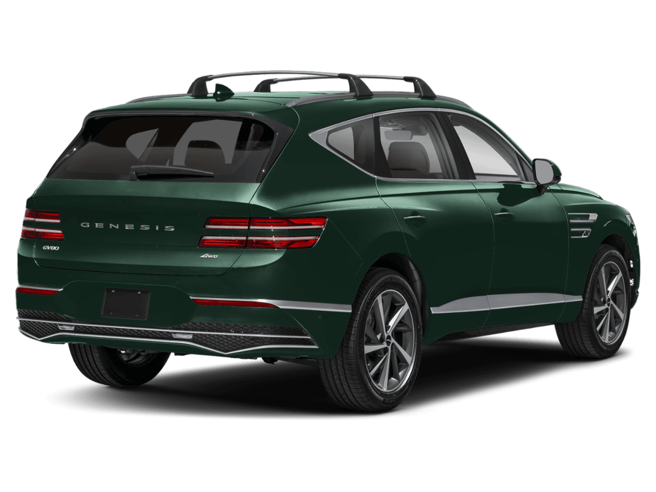 2025 Genesis GV80 2.5T - Rear 3/4, facing to the right