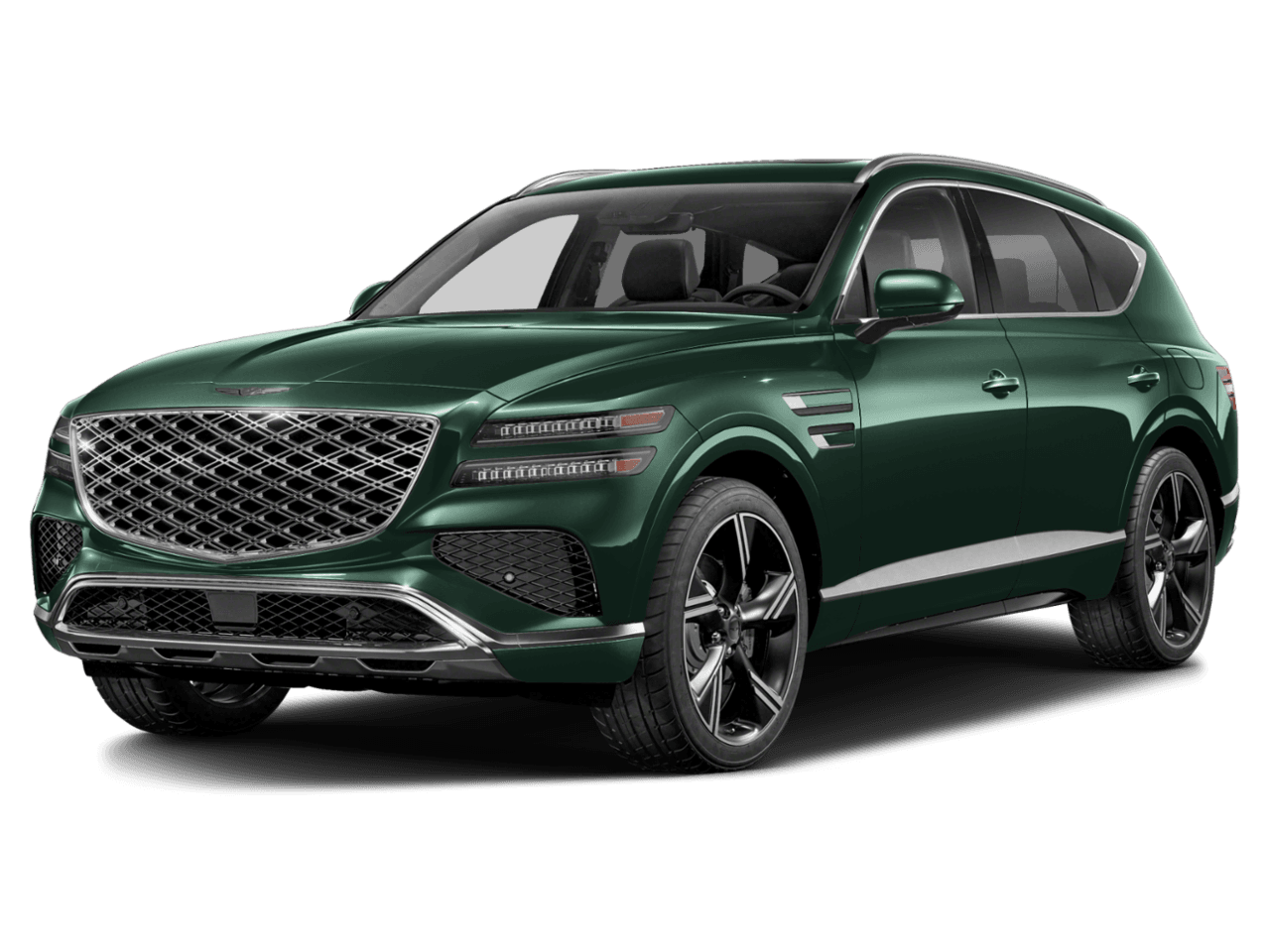 2025 Genesis GV80 Prestige - Front 3/4, facing to the left