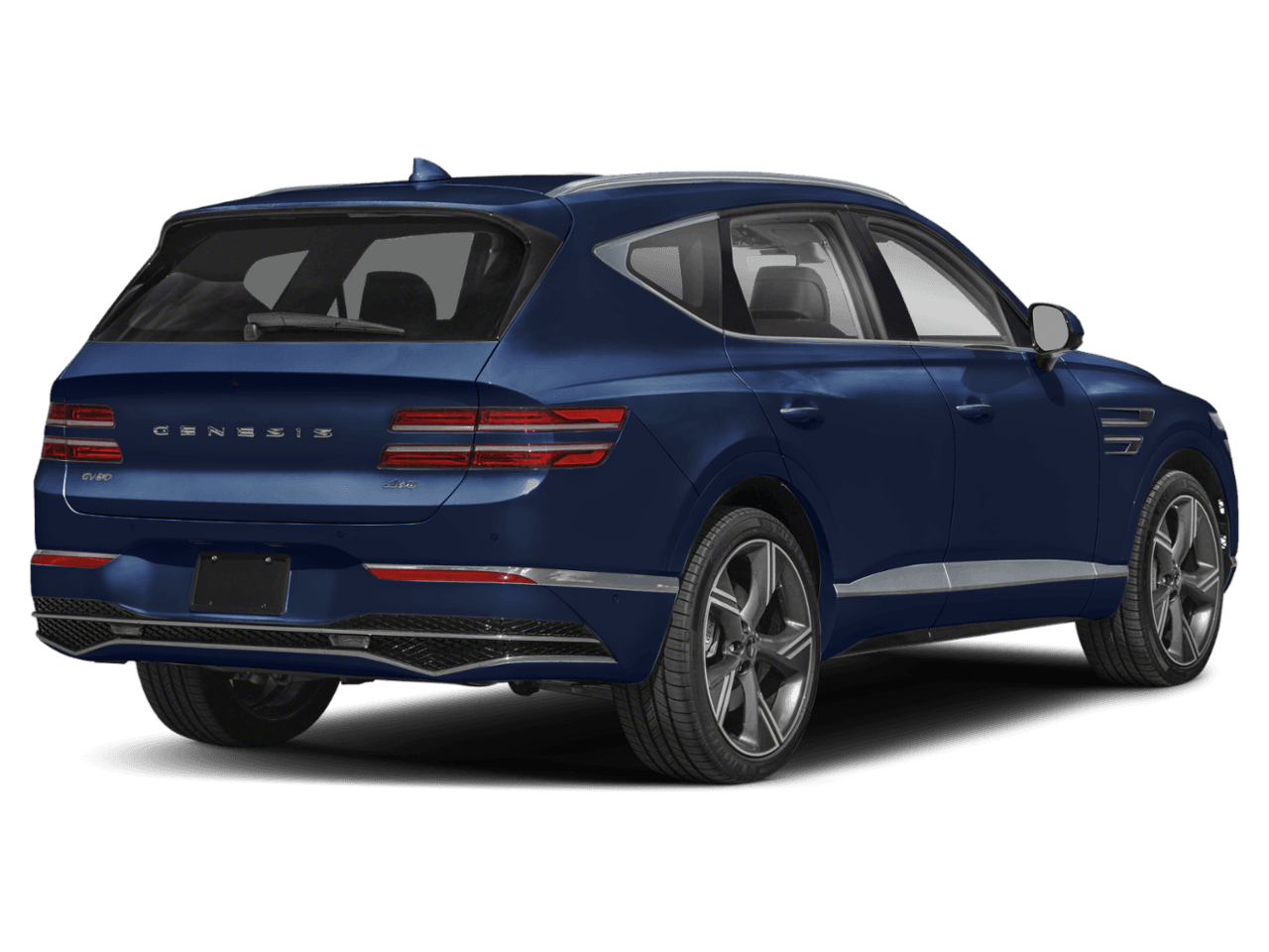 2025 Genesis GV80 Prestige - Rear 3/4, facing to the right