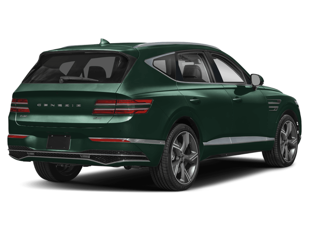 2025 Genesis GV80 2.5T - Rear 3/4, facing to the right