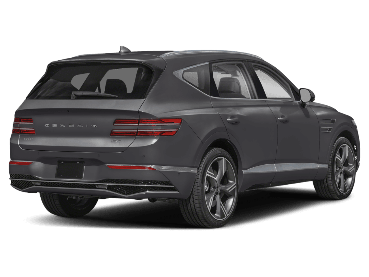 2025 Genesis GV80 Prestige - Rear 3/4, facing to the right