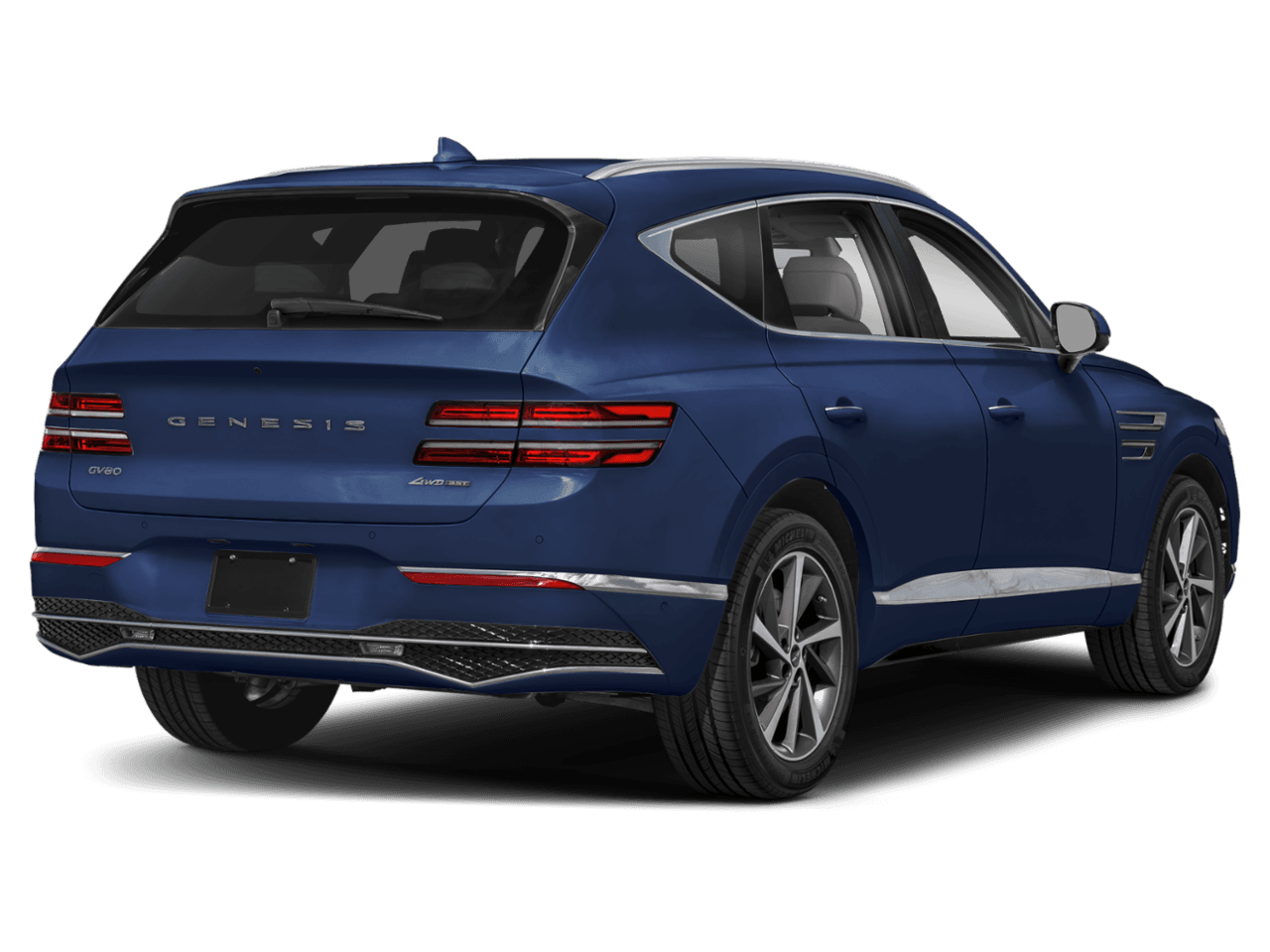 2025 Genesis GV80 3.5T - Rear 3/4, facing to the right