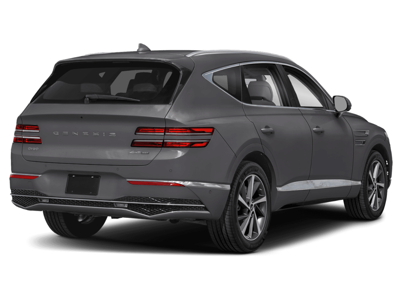 2025 Genesis GV80 3.5T - Rear 3/4, facing to the right