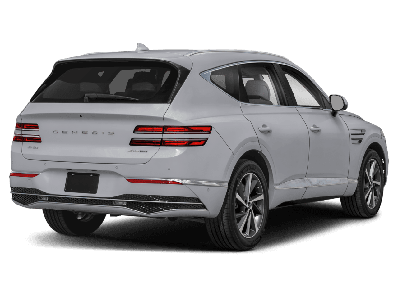 2025 Genesis GV80 3.5T - Rear 3/4, facing to the right