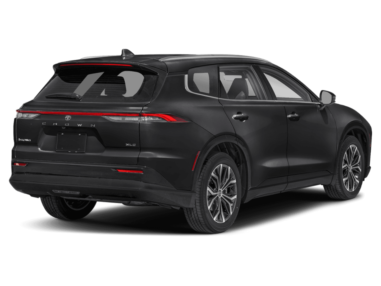 2025 Toyota Crown Signia XLE - Rear 3/4, facing to the right