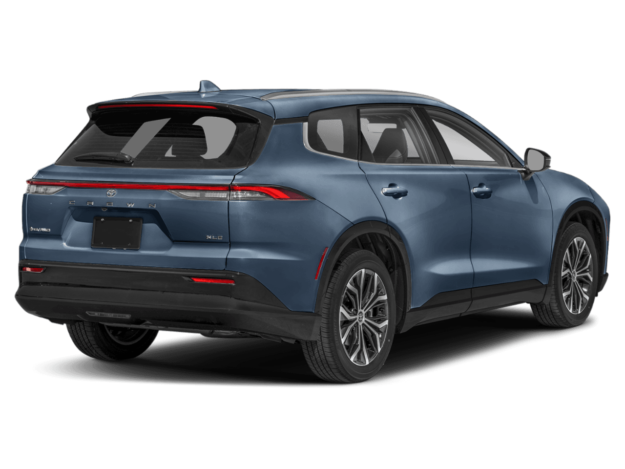 2025 Toyota Crown Signia XLE - Rear 3/4, facing to the right