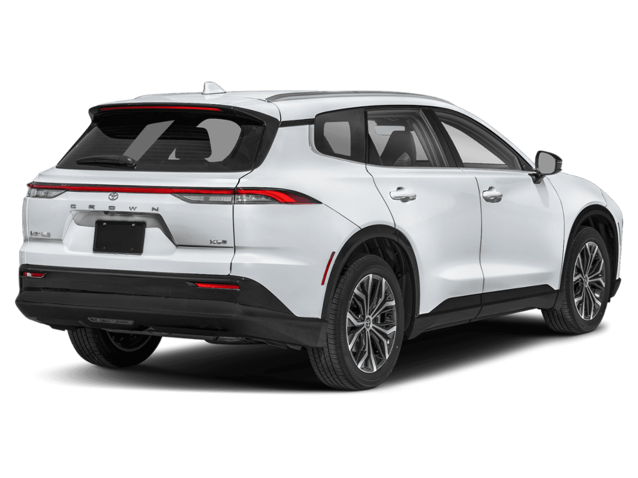 2025 Toyota Crown Signia XLE - Rear 3/4, facing to the right