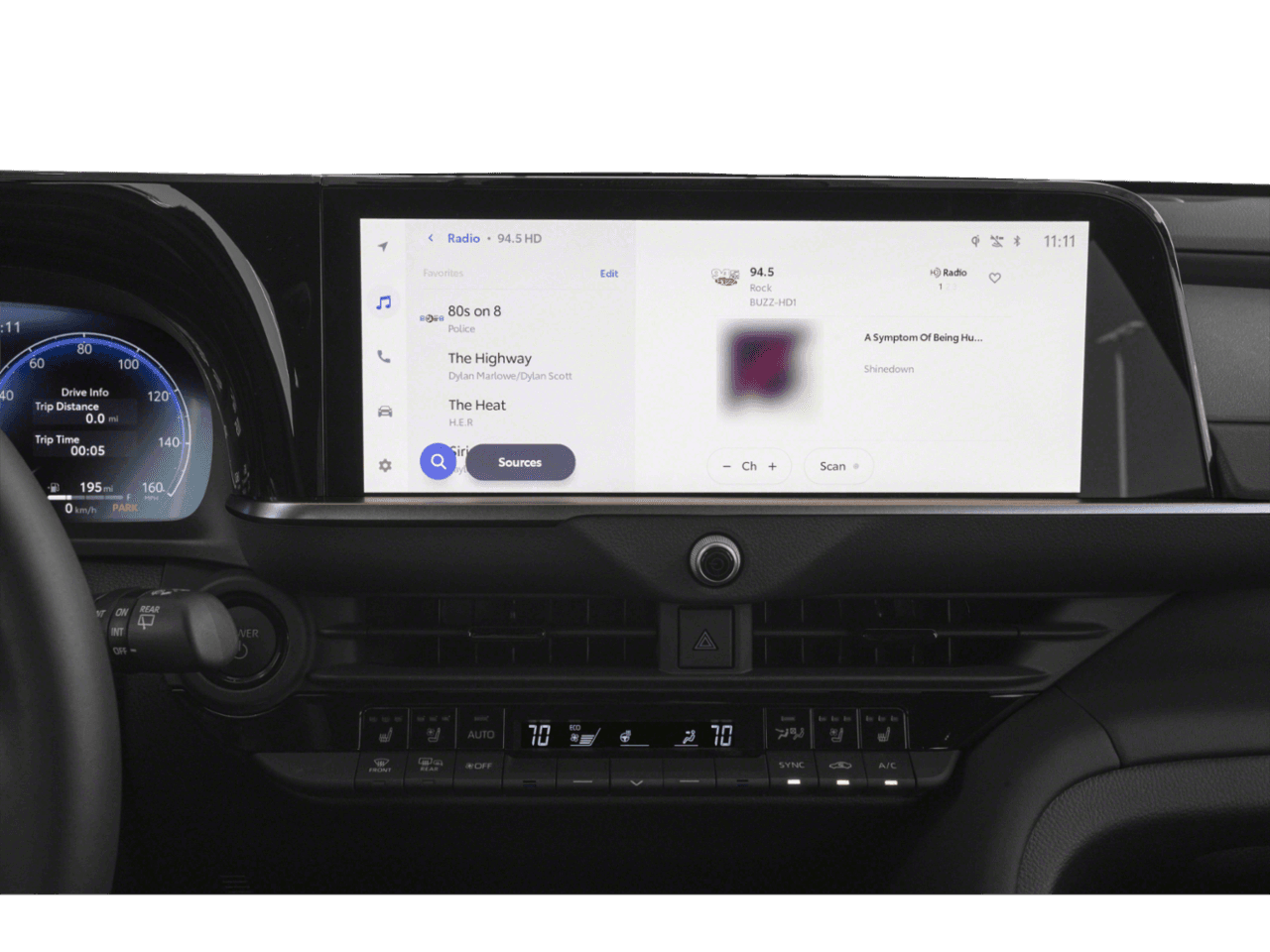 2025 Toyota Crown Signia XLE - Interior Stereo System