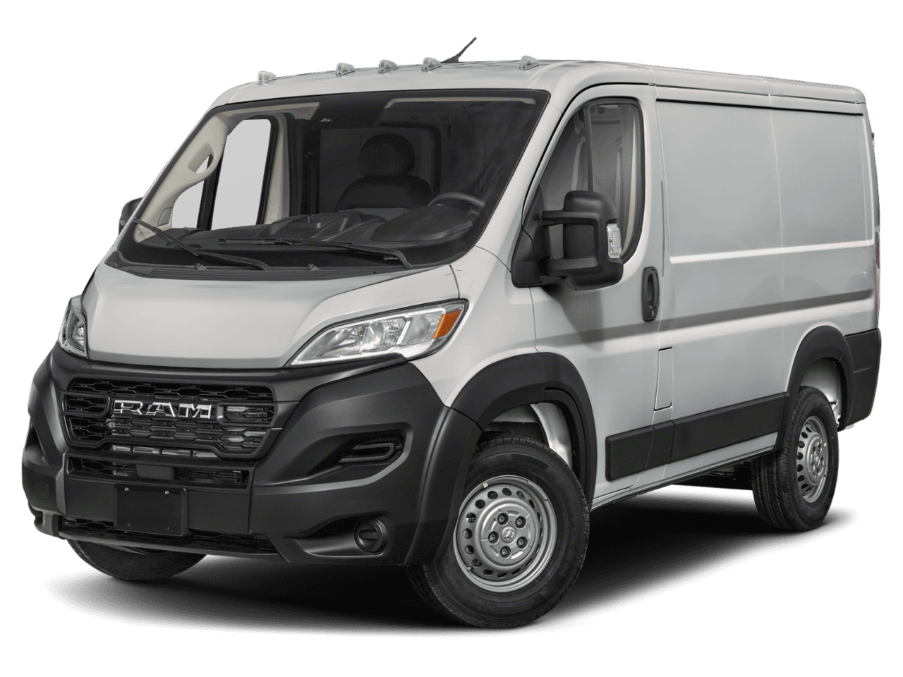 2025 Ram ProMaster Cargo Van Tradesman - Front 3/4, facing to the left