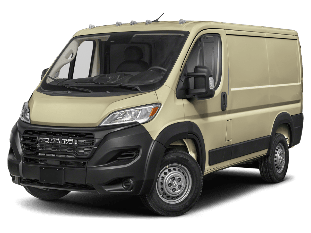 2025 Ram ProMaster Cargo Van Tradesman - Front 3/4, facing to the left