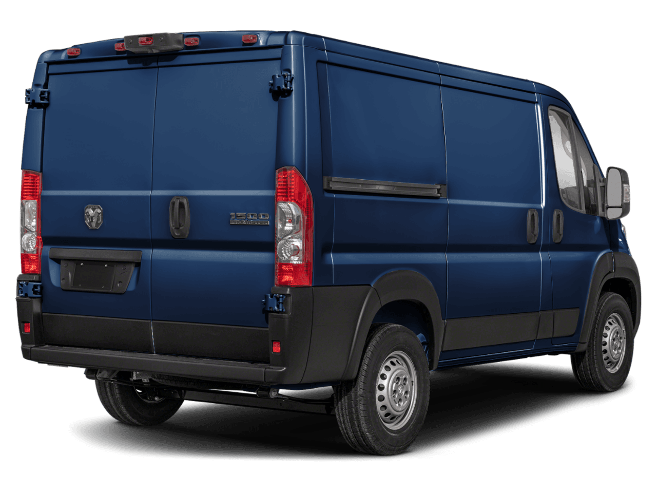 2025 Ram ProMaster Cargo Van Tradesman - Rear 3/4, facing to the right