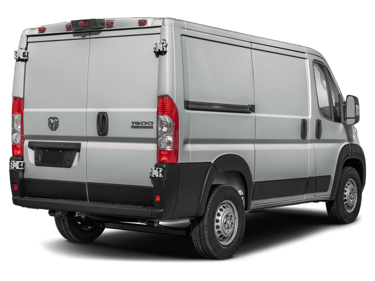 2025 Ram ProMaster Cargo Van Tradesman - Rear 3/4, facing to the right