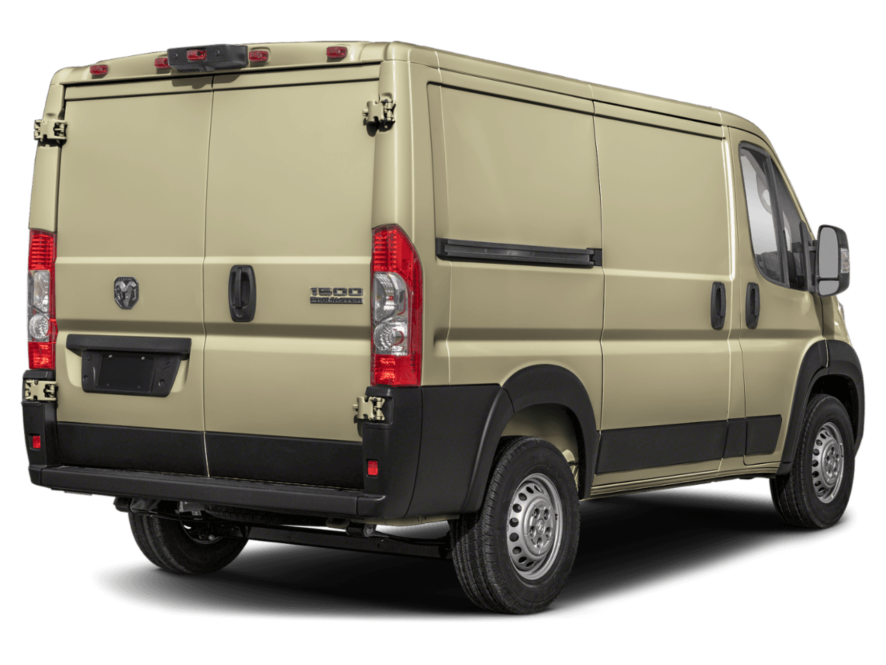 2025 Ram ProMaster Cargo Van Tradesman - Rear 3/4, facing to the right