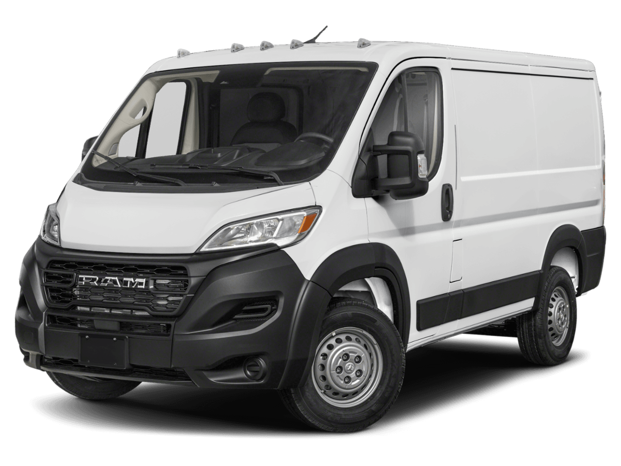 2025 Ram ProMaster Cargo Van Tradesman - Front 3/4, facing to the left