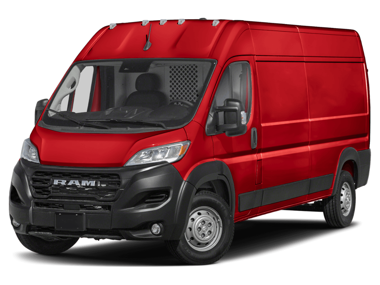 2025 Ram ProMaster Cargo Van SLT+ - Front 3/4, facing to the left