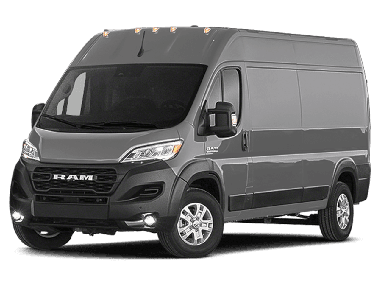 2025 Ram ProMaster Cargo Van Tradesman - Front 3/4, facing to the left