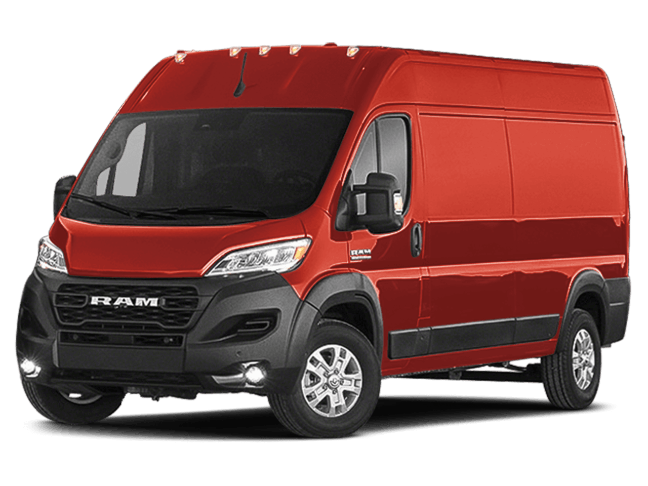 2025 Ram ProMaster Cargo Van SLT+ - Front 3/4, facing to the left