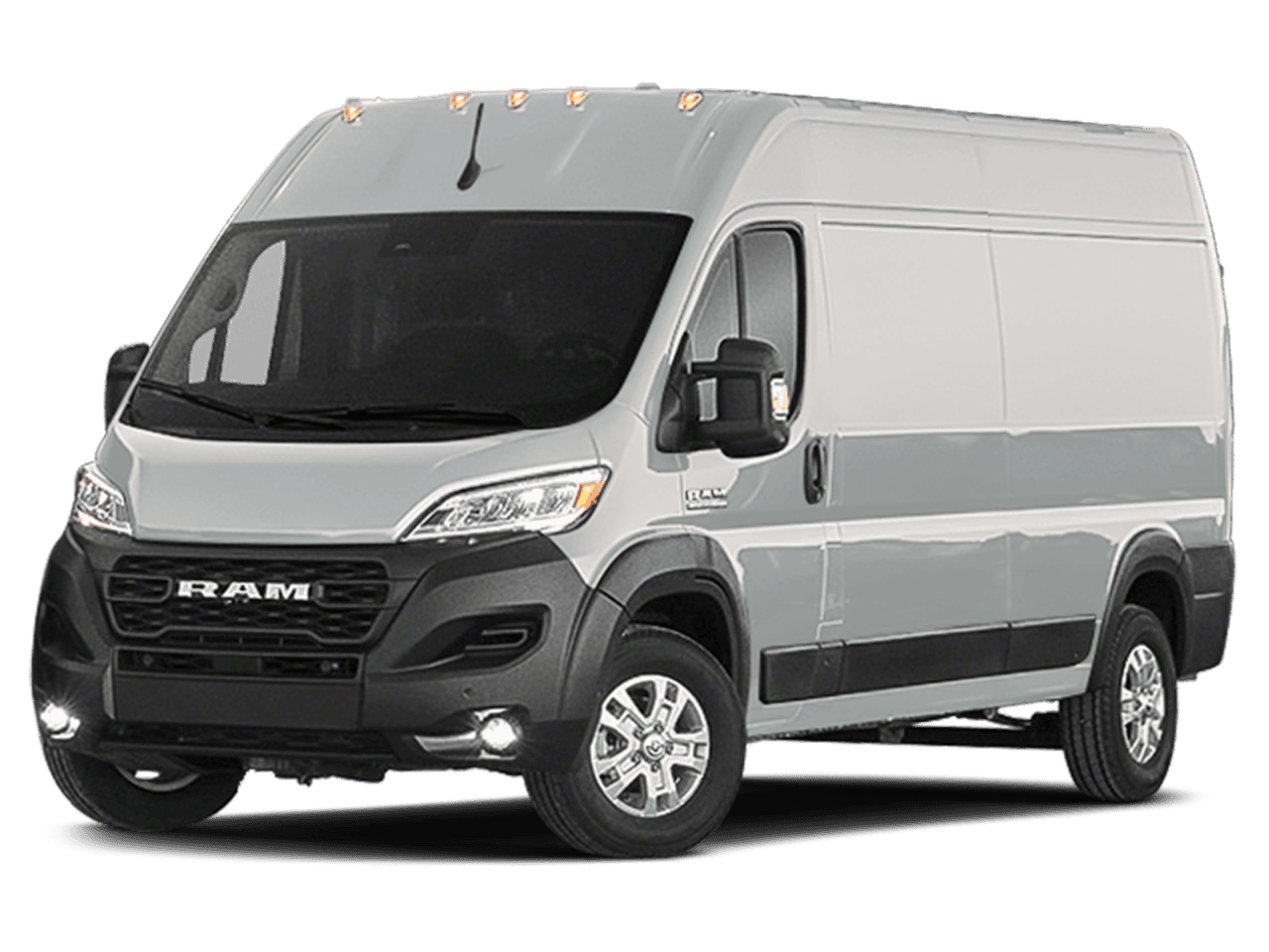 2025 Ram ProMaster Cargo Van SLT+ - Front 3/4, facing to the left