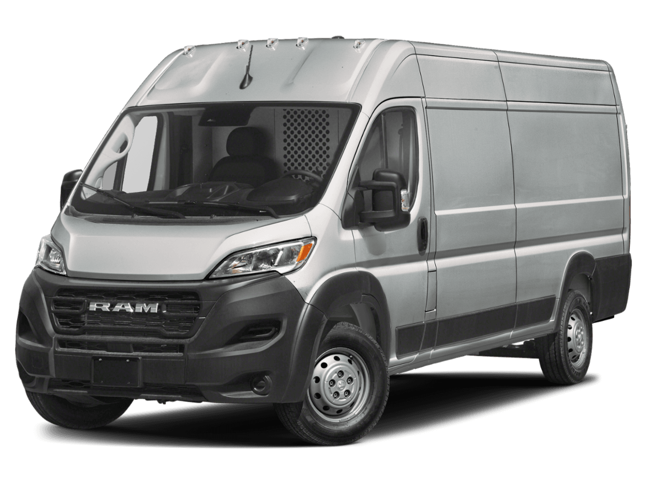 2025 Ram ProMaster Cargo Van Tradesman - Front 3/4, facing to the left