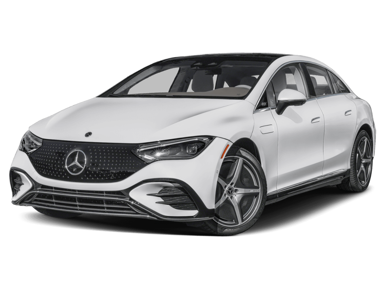 2025 Mercedes-Benz EQE EQE - Front 3/4, facing to the left