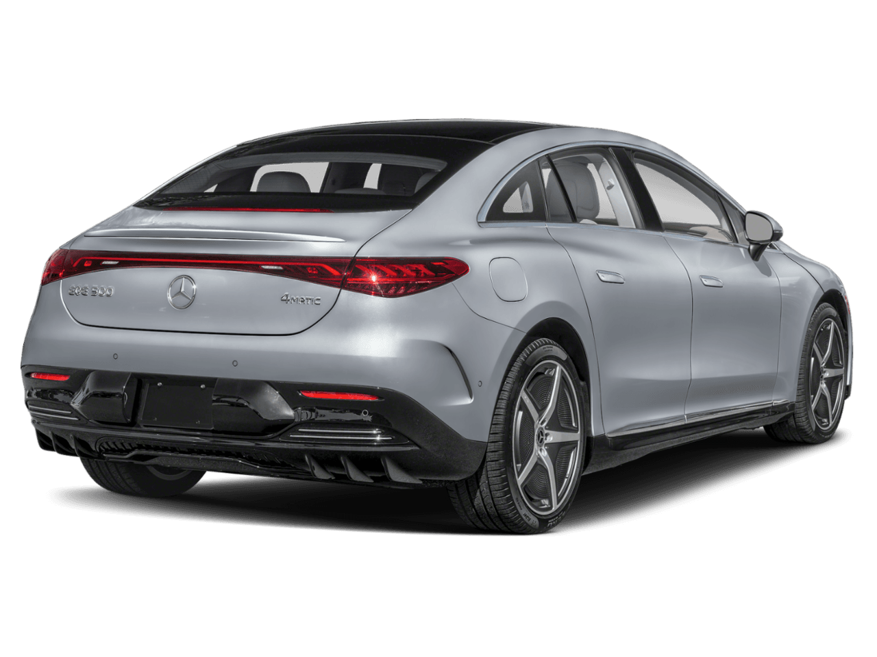2025 Mercedes-Benz EQE EQE - Rear 3/4, facing to the right