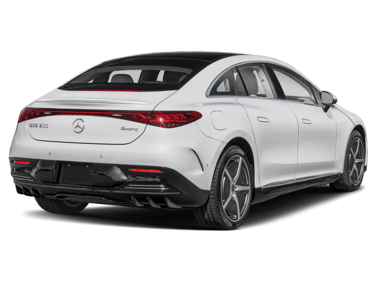 2025 Mercedes-Benz EQE EQE - Rear 3/4, facing to the right
