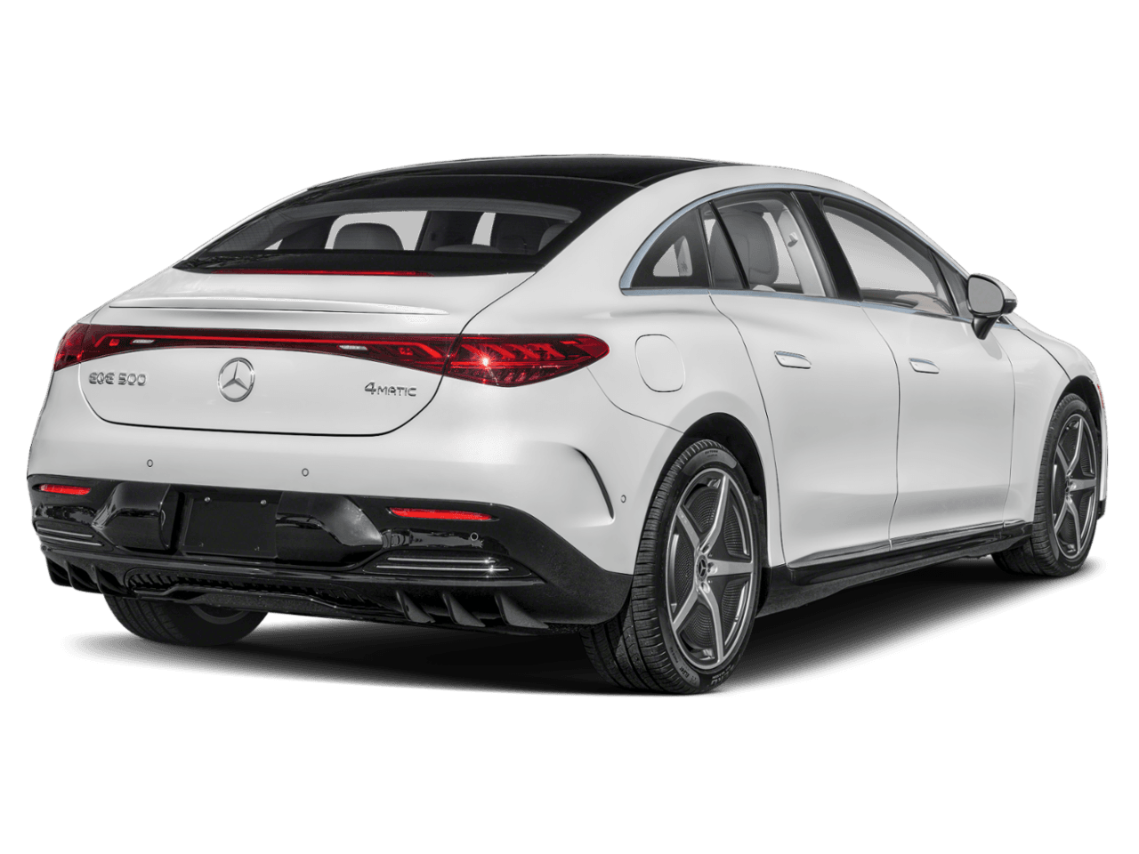 2025 Mercedes-Benz EQE EQE - Rear 3/4, facing to the right