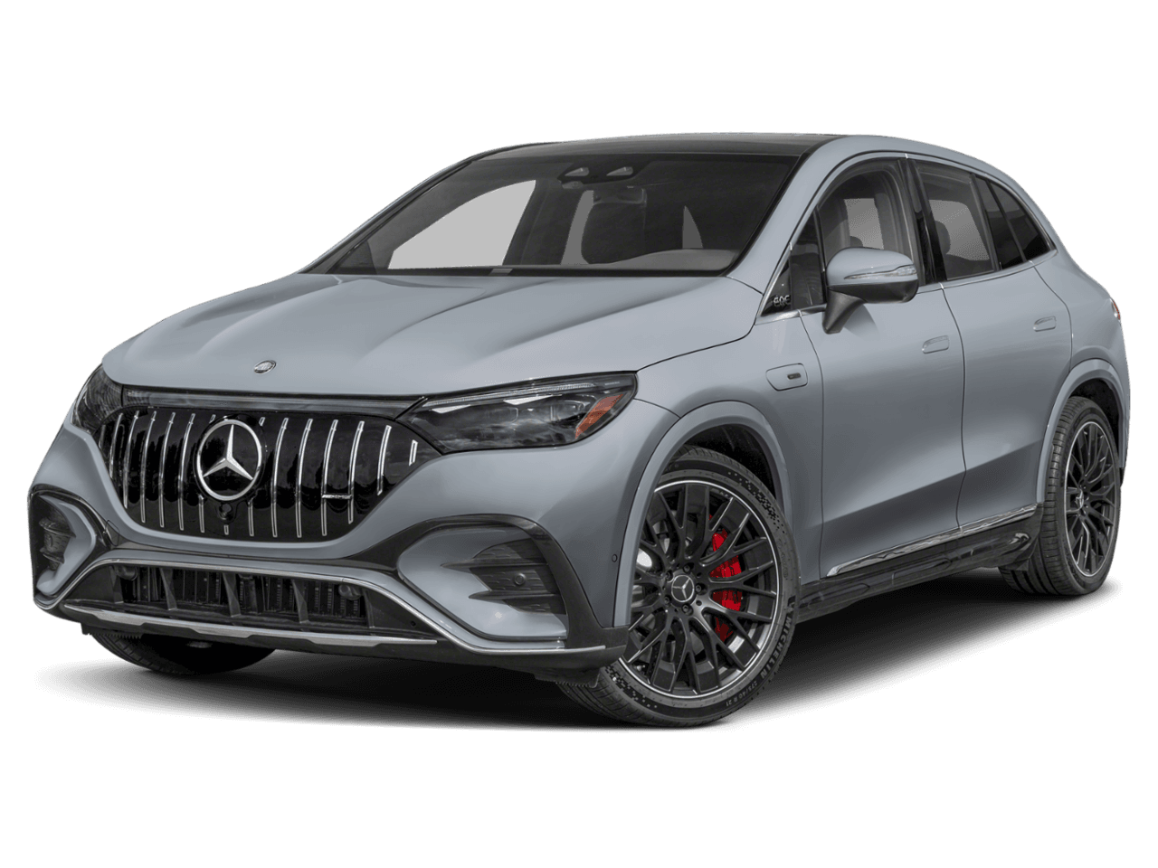 2025 Mercedes-Benz EQE AMG - Front 3/4, facing to the left