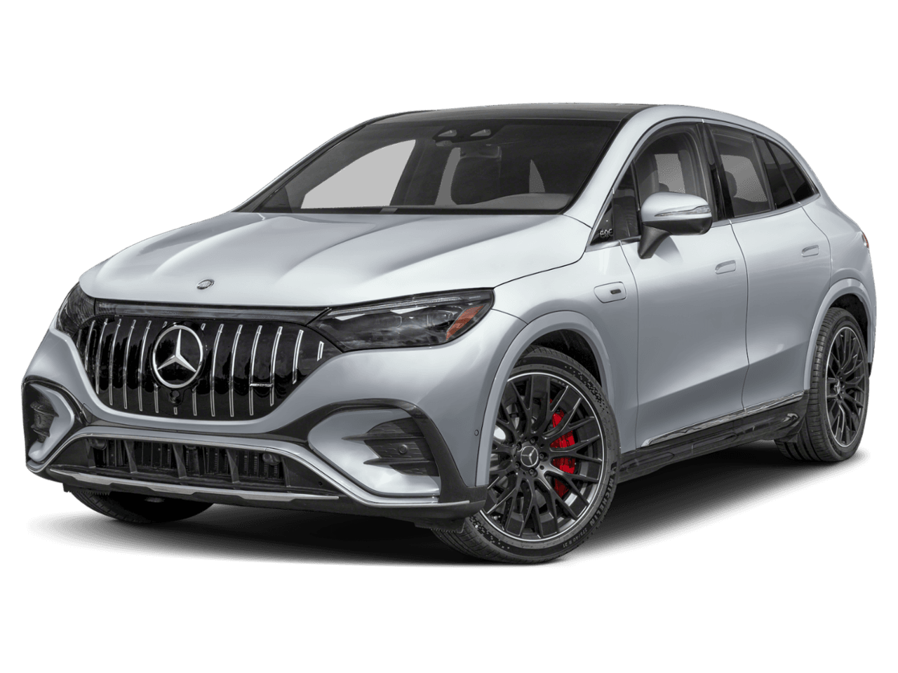 2025 Mercedes-Benz EQE AMG - Front 3/4, facing to the left