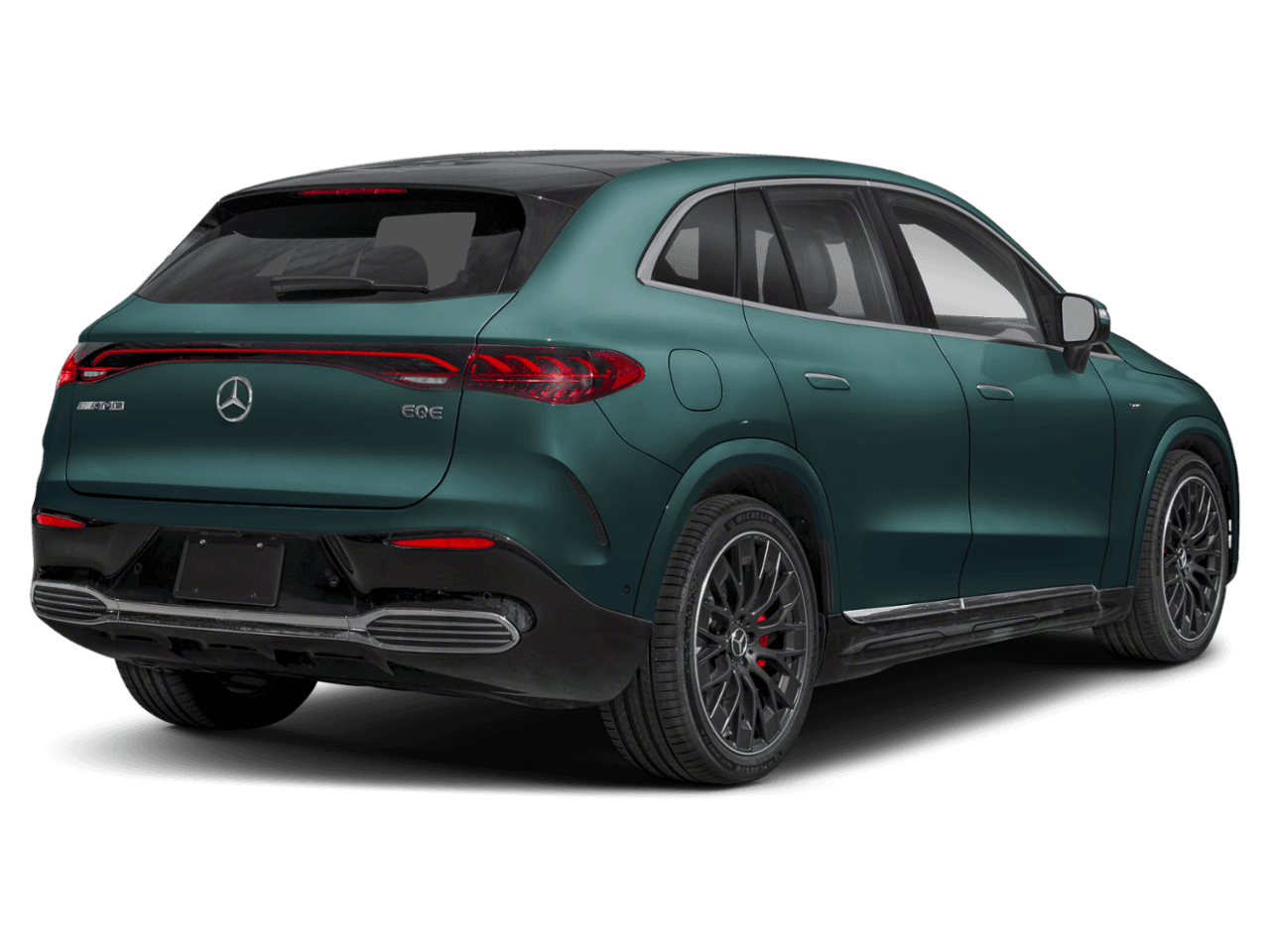 2025 Mercedes-Benz EQE AMG - Rear 3/4, facing to the right