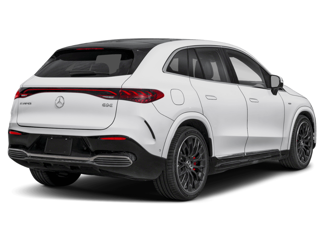 2025 Mercedes-Benz EQE AMG - Rear 3/4, facing to the right