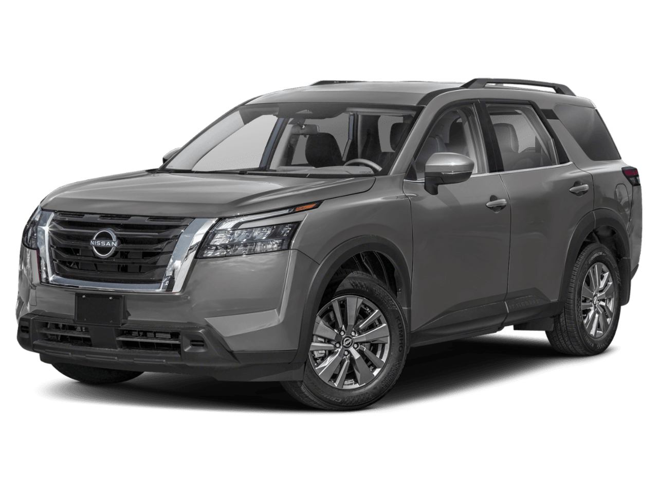 2025 Nissan Pathfinder SV - Front 3/4, facing to the left