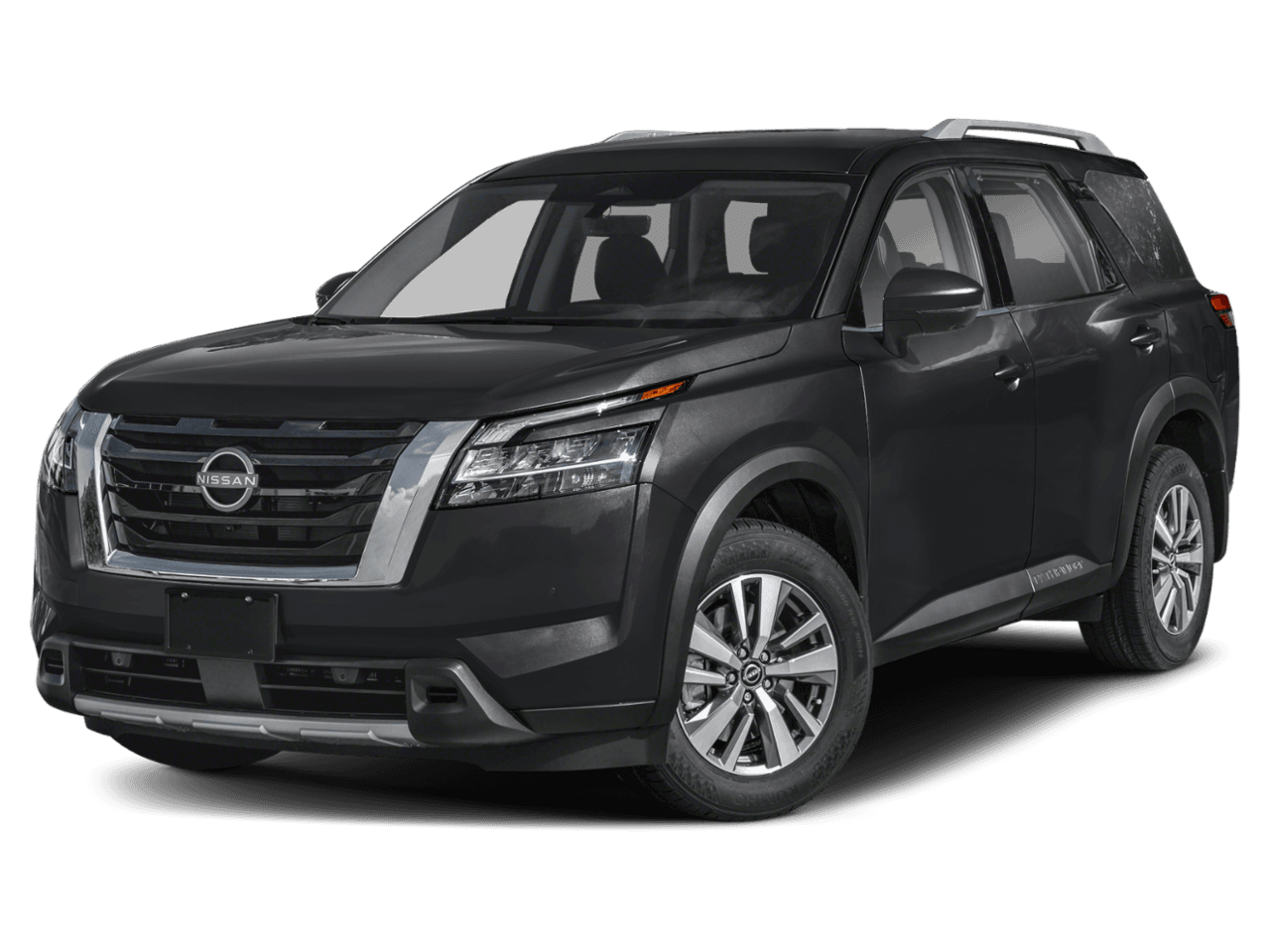 2025 Nissan Pathfinder SL - Front 3/4, facing to the left